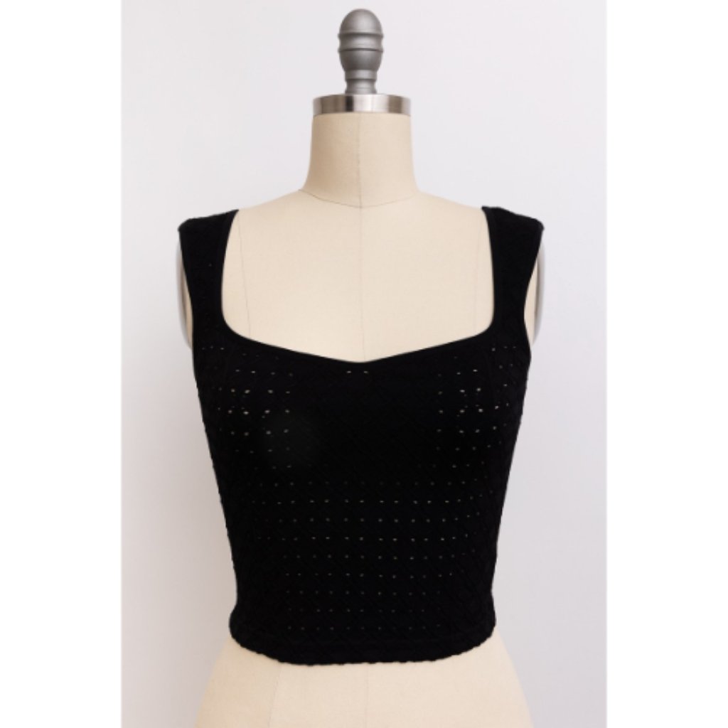Solid Textured Brami Black